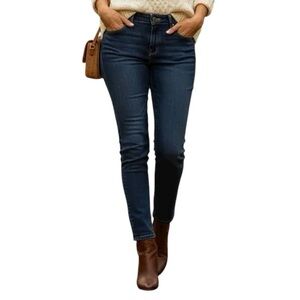 Calvin Klein Jeans Stretchy Dark Wash Mid Rise Ultimate versatile Skinny Jeans 6